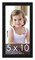 Panoramic Simple Black Picture Frame - UV Acrylic, Foam Board Backing, Hanging Hardware
